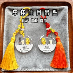 Baby Fetal Hair Pendant Umbilical Cord Deciduous Tooth Keepsake LAOSHU Baby Fetal Hair Umbilical Cord LAOSHU Mother and Baby DIY Pendant