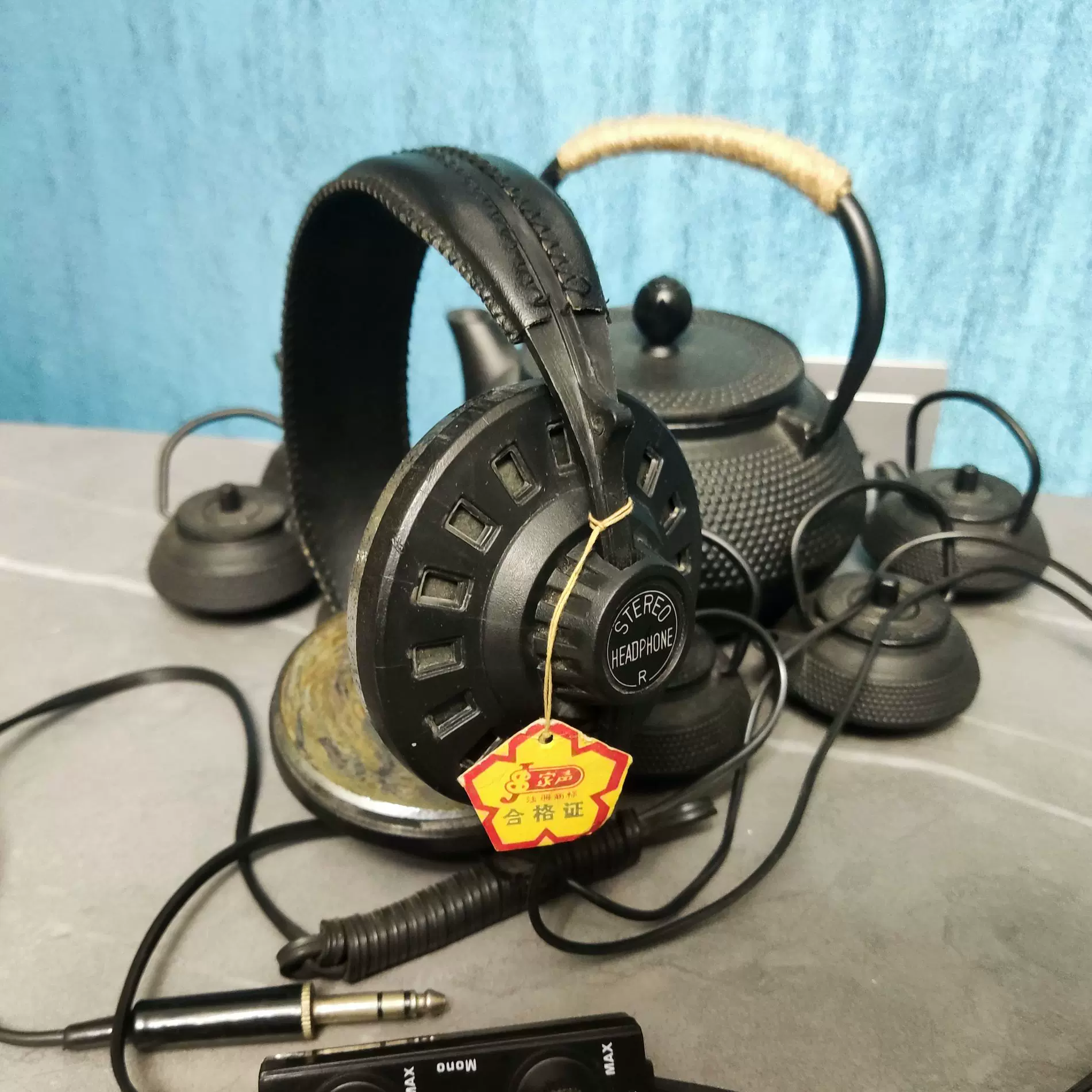 Fernandes/费尔南德斯FPH-80头戴式古董发烧HIFI电吉他开放式耳机-Taobao