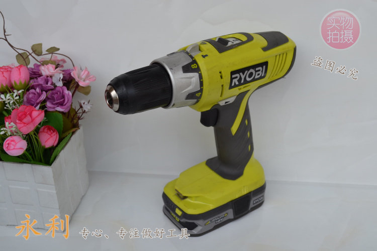 무료 배송 수입 RYOBI LIANGMING 18V 리튬 배터리 충전식 드릴 소형 임팩트 드릴 없음 -