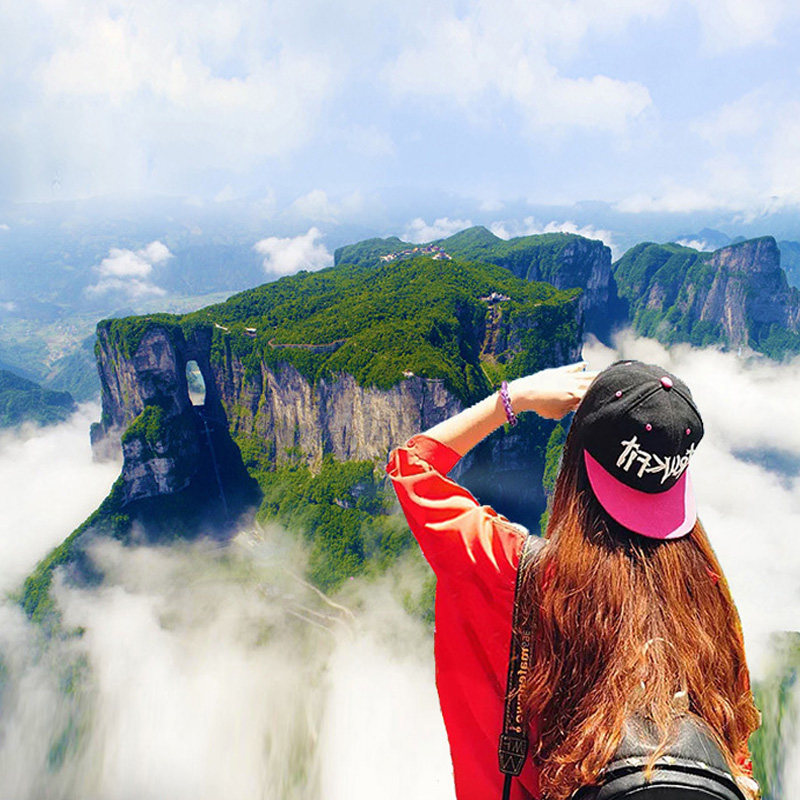 12人小团VIP通道免排队天门山张家界旅游四天三晚核心森林公园