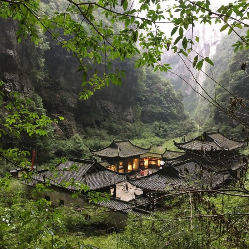 重庆武隆二日游天坑天生三桥地缝九黎城乌江画廊游船印象武隆纯玩