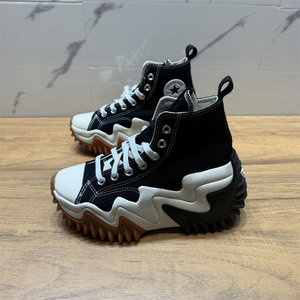 
CONVERSE Converse Run Star Motion Black High-top Future Radio Wave Thick Sole Heightening Shoes 171545C