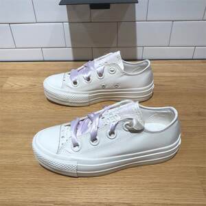 
CONVERSE All Star Lift Women's Satin Low Top Thick Sole Shoes Canvas Shoes A10301C