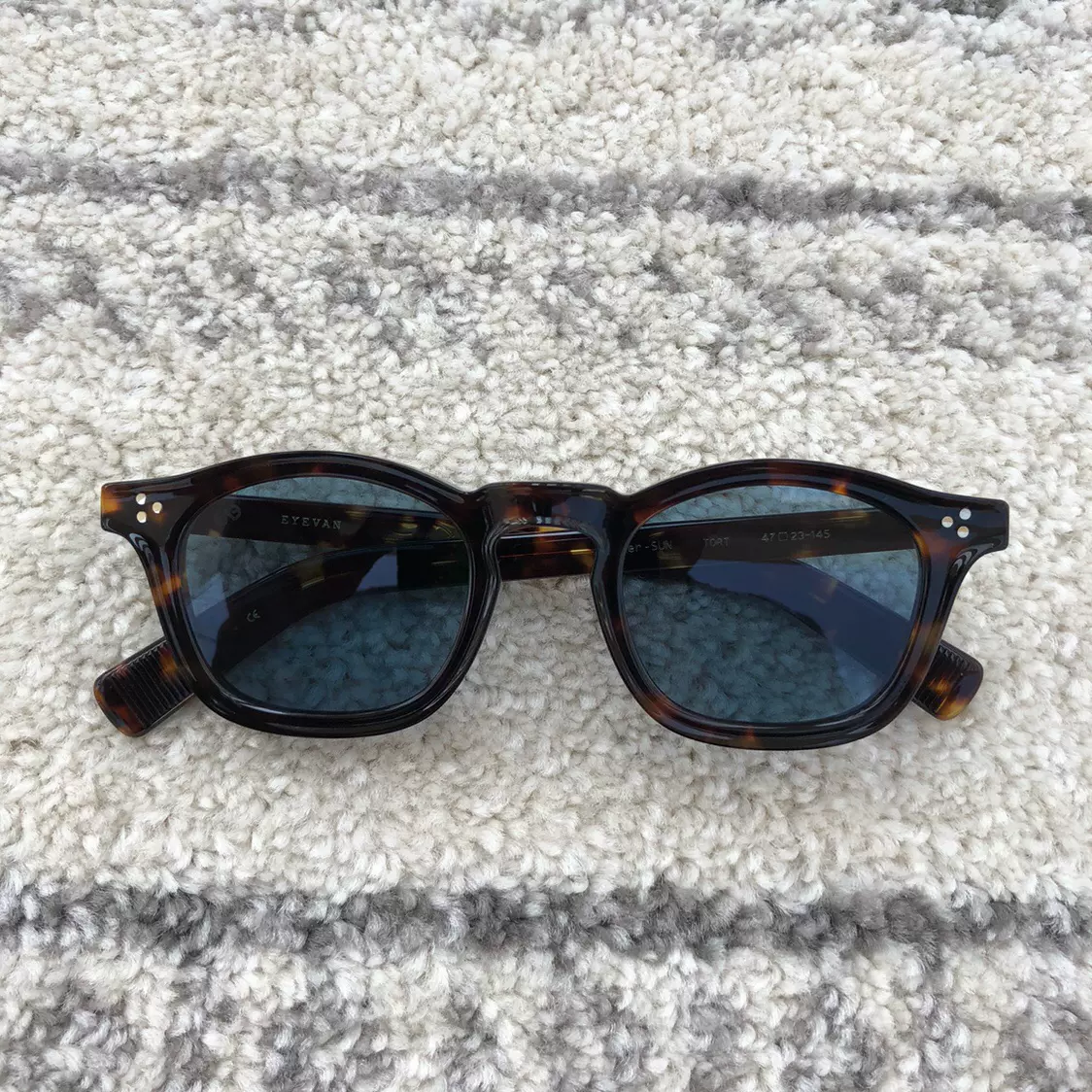 現貨 EYEVAN SADLER-SUN TORT 復古太陽眼鏡 鏡架 日本製 - Taobao