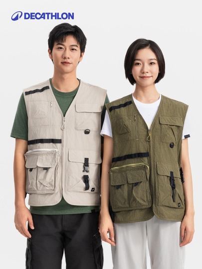 Gilet Multipoches Pour Camping Chasse Pêche Photographie Homme,Gilet de