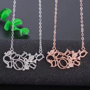 
New S925 Silver Clavicle Chain Brand Silver Air Retain Size 4*6 5*7 6*8mm Fashion Internet Celebrity Fashion Jewelry