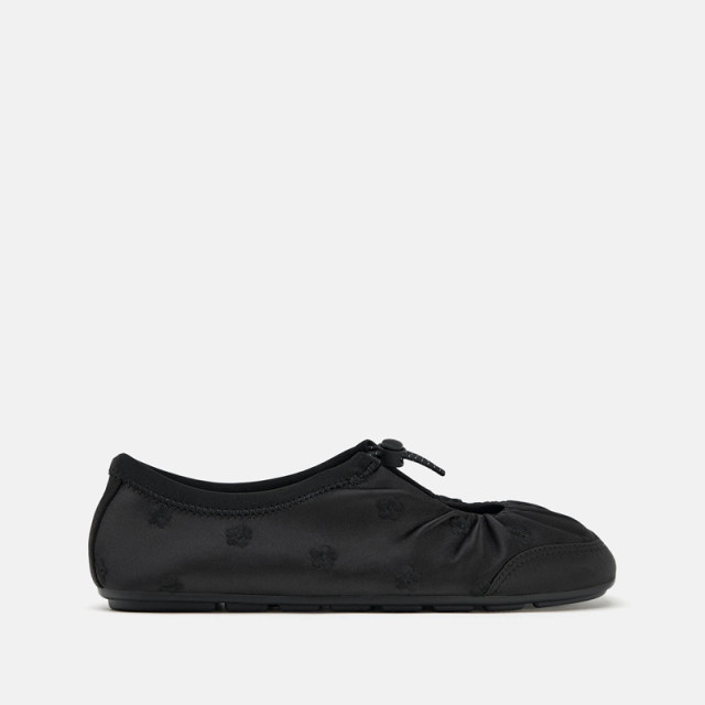 ZABA TANA Autumn and summer black single shoes for women wearing high-end shoes for women Mary Jane sports flat ballet shoes