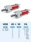 Xi lanh dầu hạng nặng Xi lanh thủy lực hai chiều HOB40/50/63/80/100/125/150-200-FA-LA-S Vam thủy lực