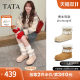 
TATA Heshe Snow Boots 2025 New Winter Casual Boots Plus Fleece Cotton Shoes Thick Sole Short Boots KXL02DZ5