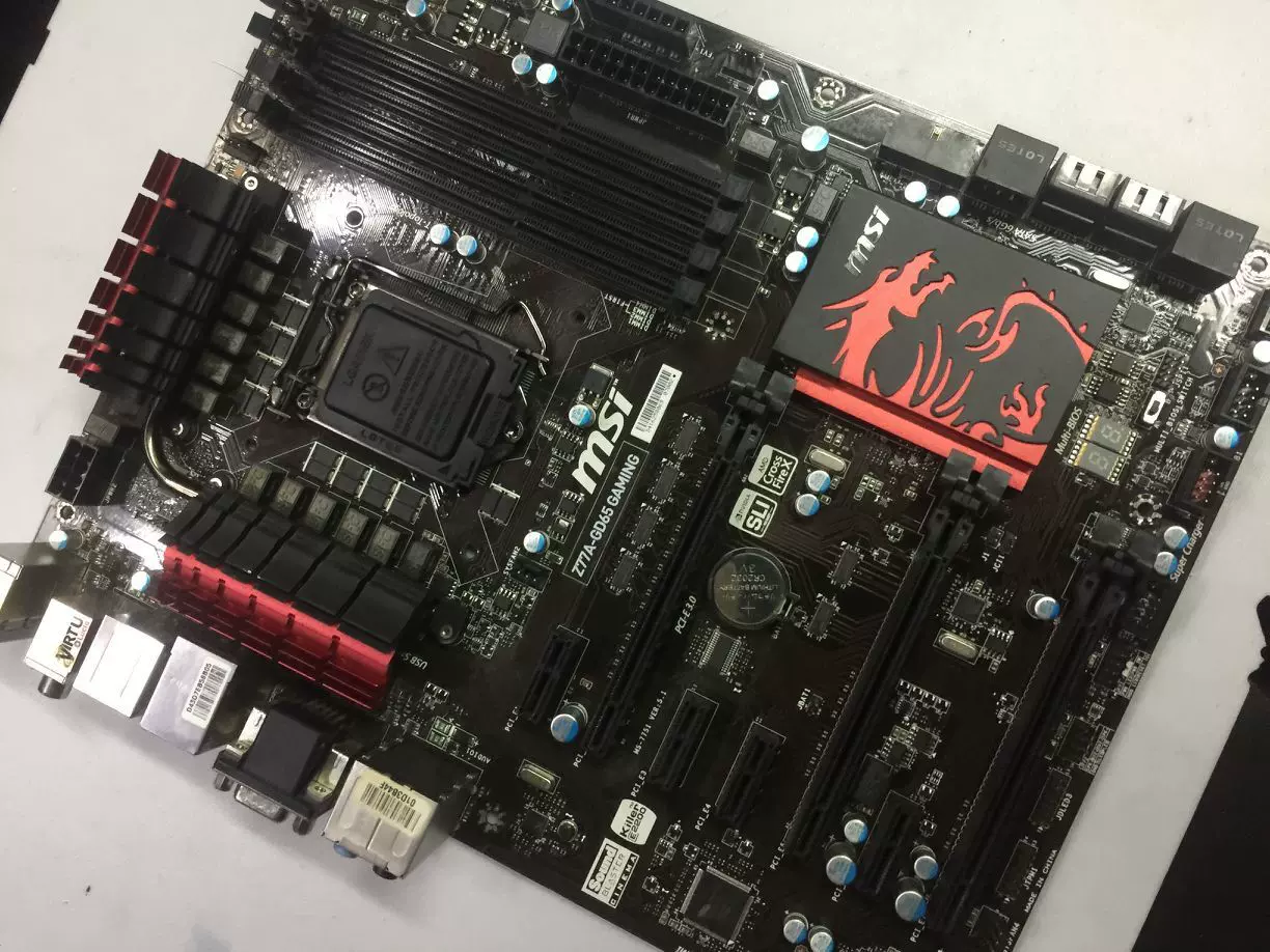 Msi Z77 Gd65 Gaming MSI/微星Z77A-GD65 GAMING 吃鸡游戏主板1155针杀手