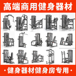 Fitness Equipment, Gym-Specific Equipment, a Complete Set of Commercial Butterfly Machines, High Pull Back and Leg Strength Training Equipment