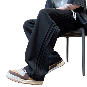 
Straight-leg trousers for men's new spring sports loose casual trousers for teenagers and fat people plus plus size men's clothing