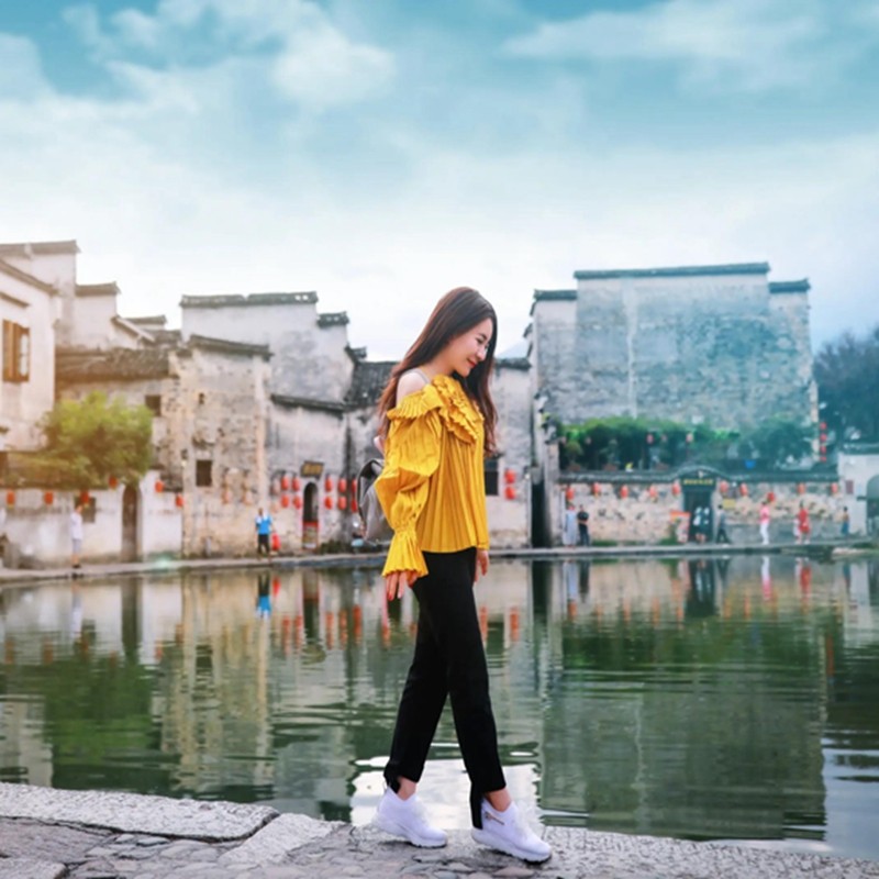 【纯玩含高铁】安徽黄山旅游江西篁岭晒秋宏村西递5天4晚跟团游