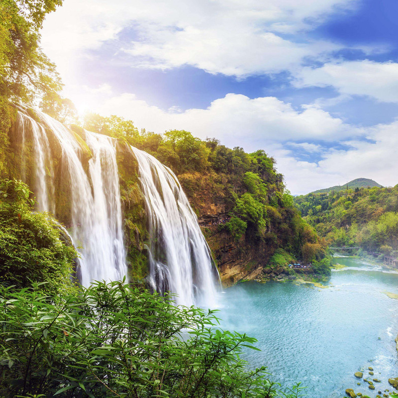 【纯玩含机票】贵州旅游黄果树小七孔西江苗寨梵净山6天5晚跟团游