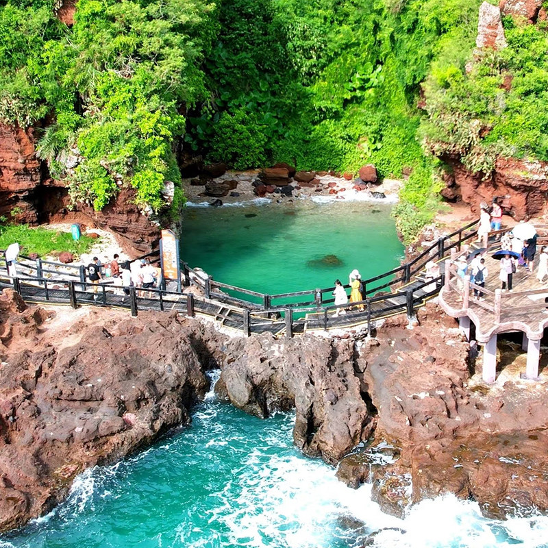 2人起一单一团 含高铁广西北海涠洲岛旅游银滩流下村5天4晚私家团