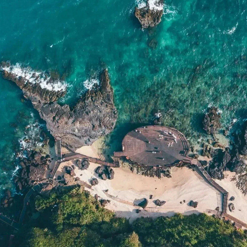 广西北海涠洲岛纯玩3天2晚银滩老街赶海2-8人小团一价全含亲子游