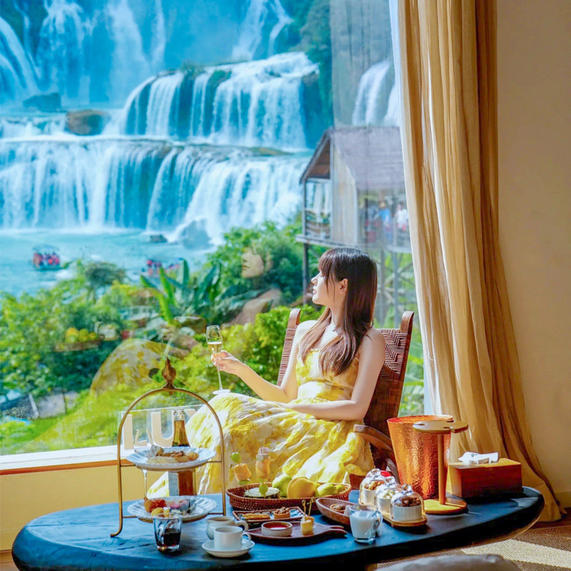 广西德天瀑布+明仕田园跟团纯玩一日游 越南边境游含中餐南宁往返