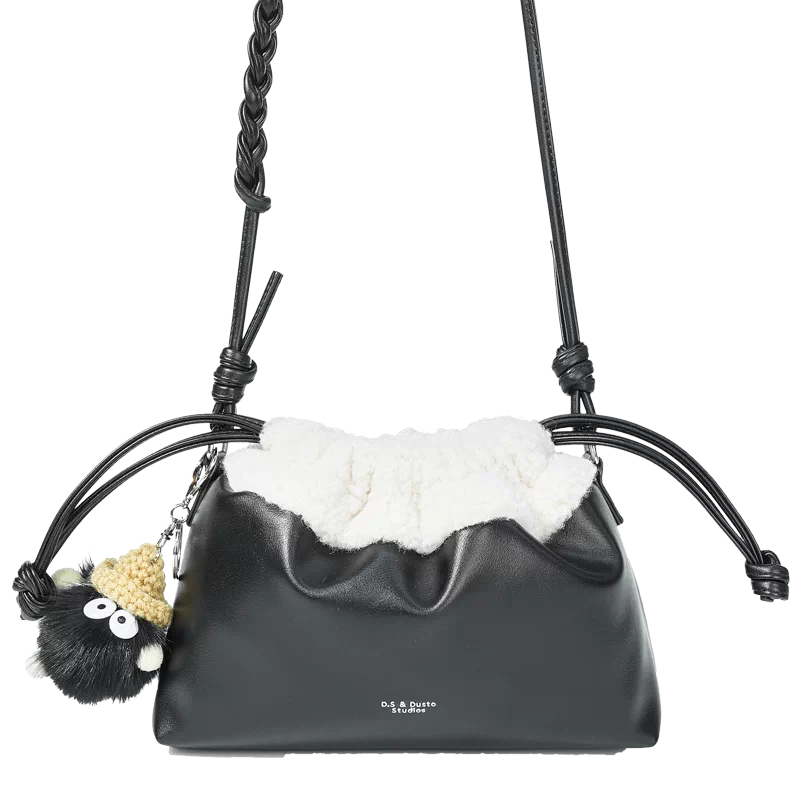 WP〗DUSTO斜挎包女包冬新款气质时尚潮流饺子包小包通勤