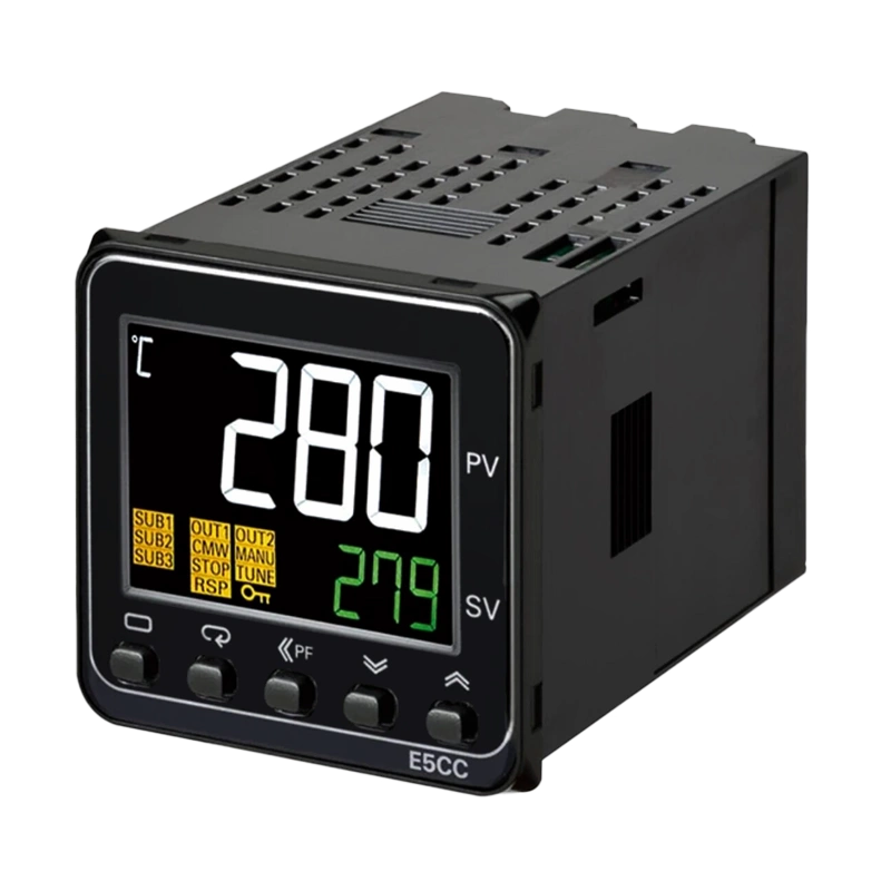 オムロン　E5CC-QX2ASM-000 温度調節器（デジタル調節計） 48ｘ48mm AC100-240V 端子台タイプ - 2