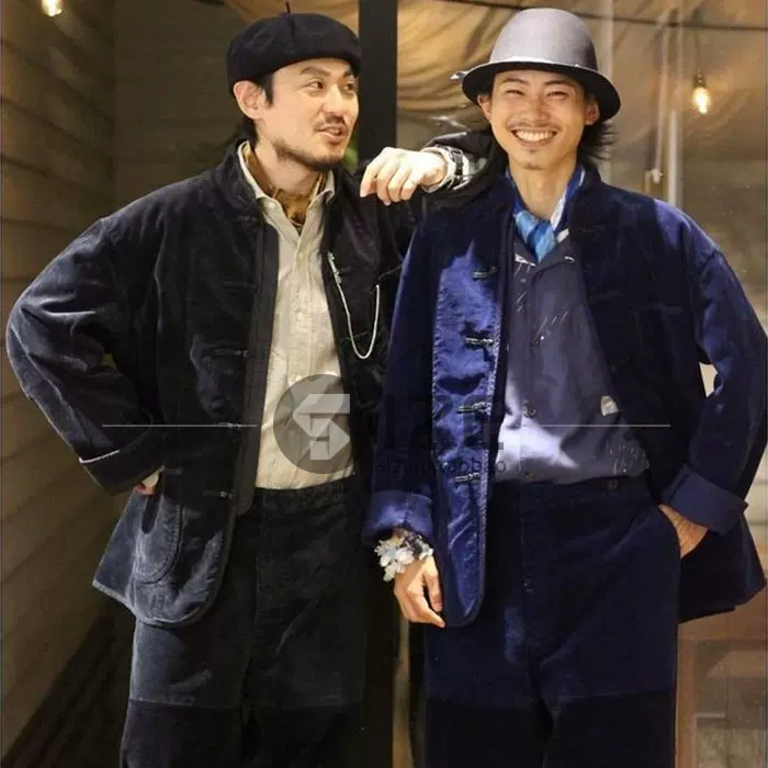 23SS SUVIN GOLD GAUZE CHINESE JACKET 【公式通販】