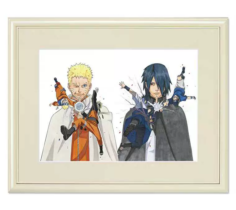 NARUTO 複製原画③ 火影 正版限定naruto 火影忍者複製原畫壁畫鳴人佐助動漫周邊