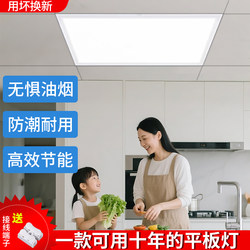 Bathroom Integrated Ceiling Led Light, Embedded Kitchen Ceiling Panel Light, Aluminum Ceiling Light for Kitchen and Bathroom