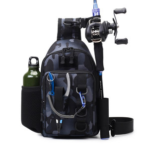 Outdoor chest bag Luya bag Micro-purpose bait storage tool Slingshot Sports riding waist bag Crossbody single shoulder small backpack