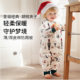 Nest Designs Christmas Series Baby Sleeping Bag Autumn and Winter Baby Quilted Warm Children's Split Leg Anti-Kick Quilt