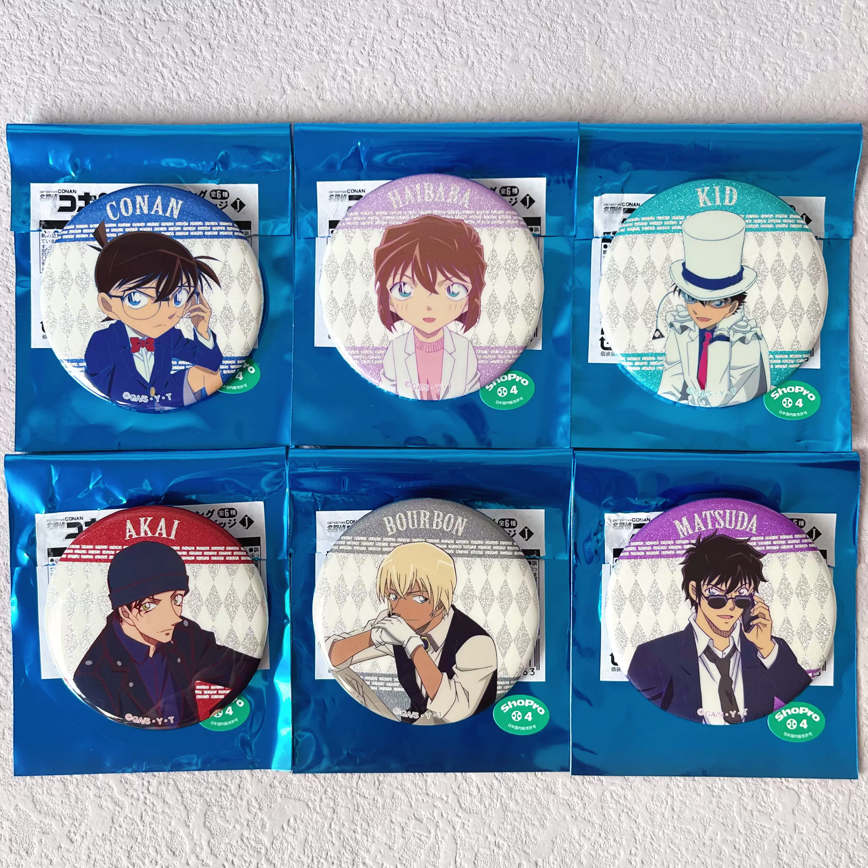 毛利蘭 灰原哀 赤井秀一 安室透 諸伏高明 松田陣平