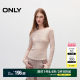 ONLY summer light and thin commuting versatile slim fit and fashionable round neck T-shirt for women 124302001