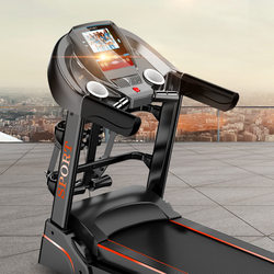 Cross-Border Supply Treadmill, Gym Home-Use Walking Machine, Bluetooth Large Screen Commercial-Grade Fitness Treadmill
