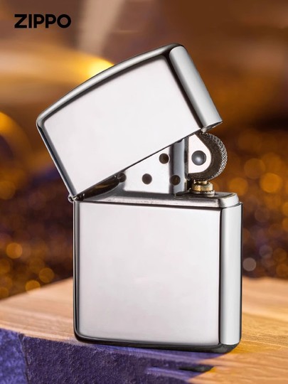 Zippo 167 Mirror Finish Windproof Kerosene Lighter - US Version