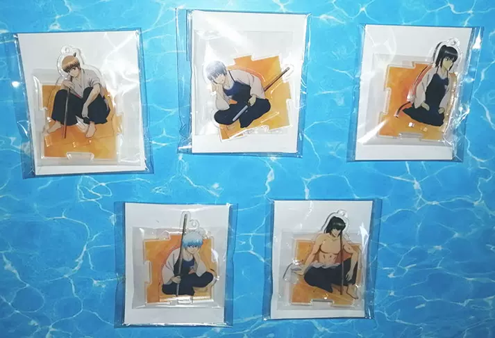 现货 银魂jworld限定亚克力立牌过去篇坂田银时高杉土方