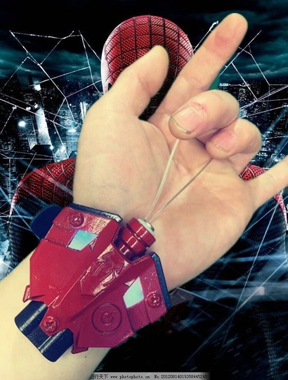 Amazon.co.jp: ウェブシューター、スパイダーマン 糸が出る玩具