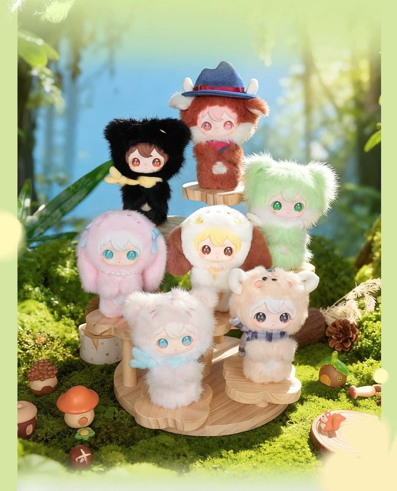 AYOR TOYS 田栩宁コラボ　スマホストラップ　6种　兔闪闪 兔闪闪开盒心动-淘宝逛一逛