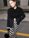 Free door WINGFREE spring and summer fashionable retro elegant gentlemanly design printed slim suit trousers women