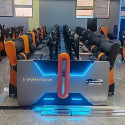 Internet Cafe Gaming Desk, Hotel Gaming Desktop Computer Desk, Air-Cooled Desk, Integrated Internet Cafe Gaming Competition Desk