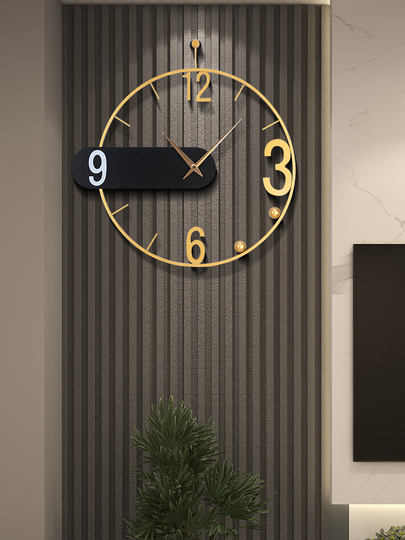 Reloj de Pared Master clock's Nordic Metal Redondo con