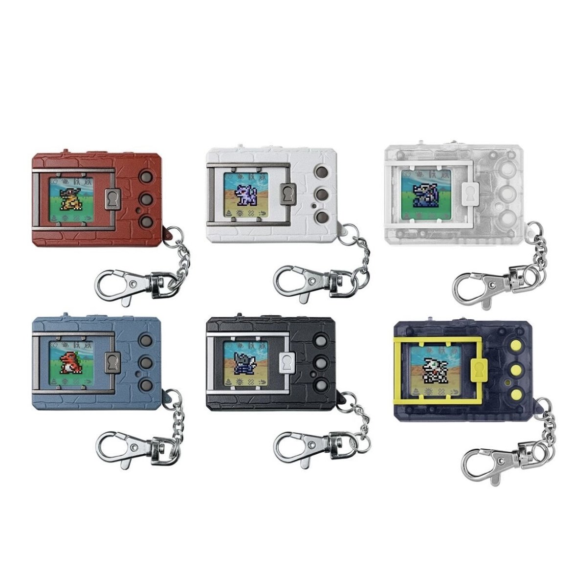 Готовый сток Bandai Digimon Tyrannosaurus Rex COLOR — 25-летие, цветной экран, воспроизведение
