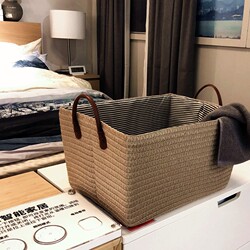Dirty Laundry Basket Storage Rack, Storage Basket for Dirty Clothes, Household Large-Capacity Laundry Hamper, Bathroom Essential