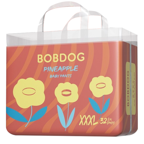 Babu Doudou Bobdog new pineapple pants diapers Deline, pants, baby urine, wet pants, soft and breathable
