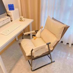 Computer Chair, Comfortable for Long Sitting, Gaming Chair, Sofa Seat, Backrest, Study Desk Chair, Stool for College Dormitory Use