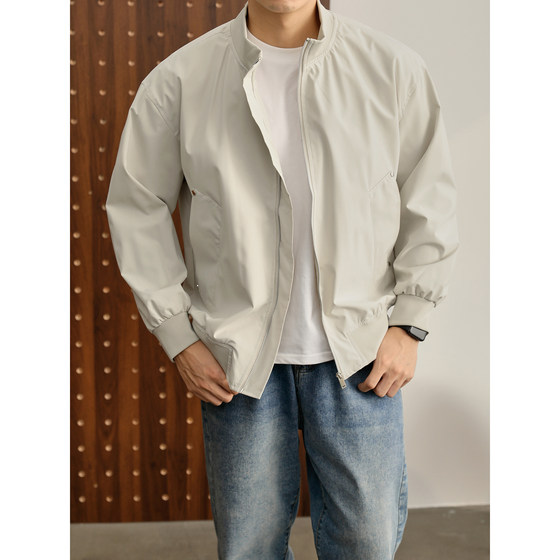 
LUUD Cityboy Outdoor Windproof Shock Clothes Stand Collar Jacket Men's Trendy Sports Flying Staff Jacket