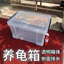 Ecological landscaping transparent turtle box stream box