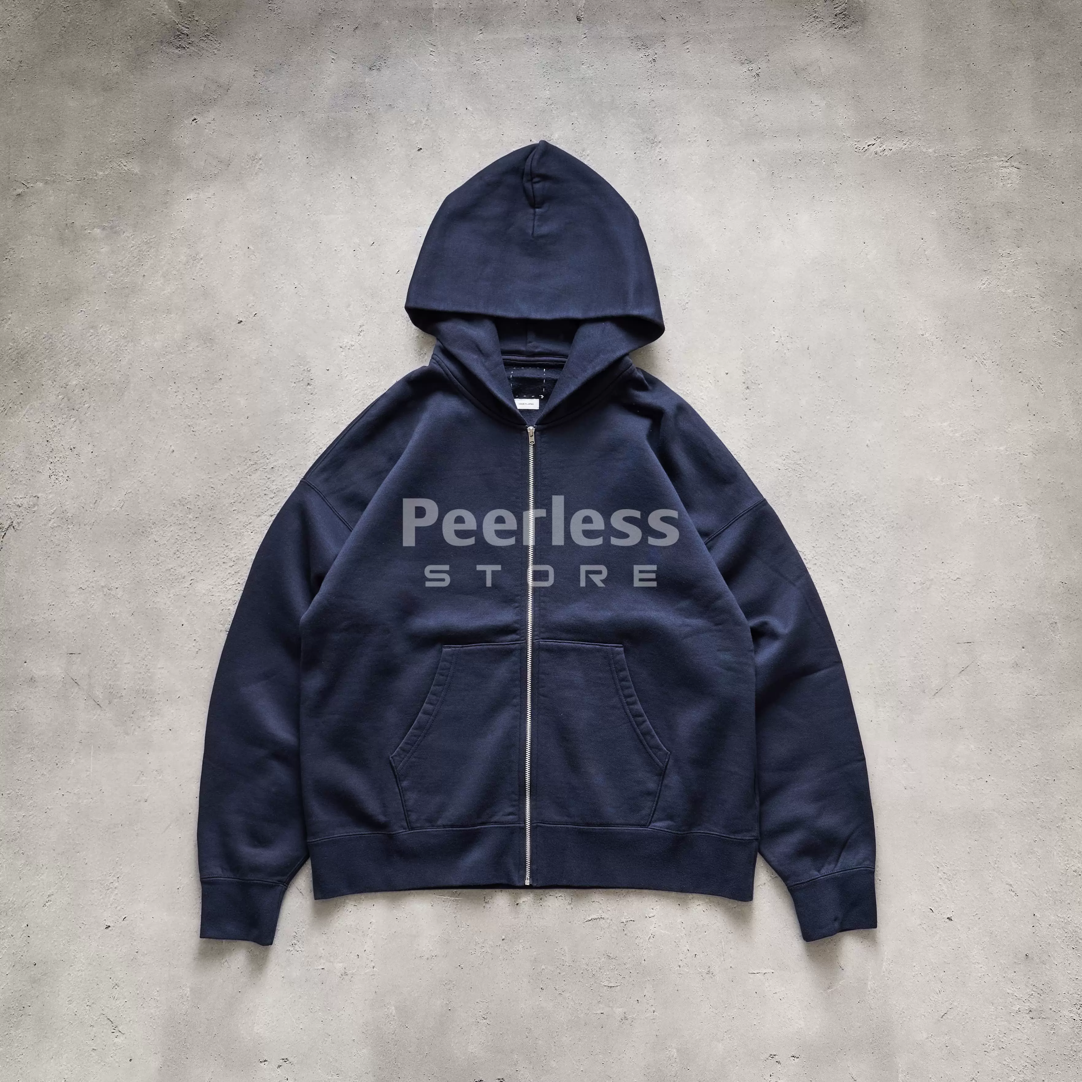 VISVIM ULTIMATE JUMBO SB HOODIE F.Z. 紺4 Visvim Ultimate jumbo