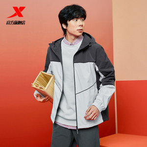 
Xtep woven thin jacket men's 2026 spring new outdoor casual sports jacket 975129160263