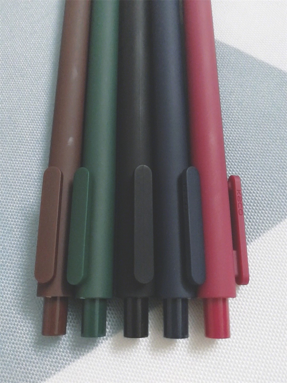 KACO 创意复古5色中性笔组合