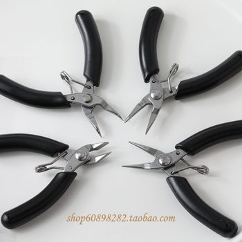 
Toothless fine pointed-nosed pliers round shears hand-wound ornaments
