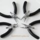 High cost performance! Stainless steel teethless fine point-nosed pliers round shears hand-wrapped jewelry DIY jewelry tool pliers