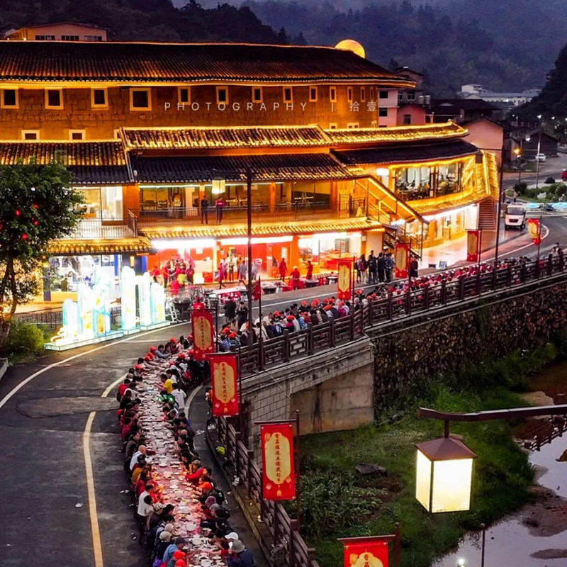 【夜游土楼】土楼王子漳州古城洪坑土楼永定香叙天涯明月刀沉浸式